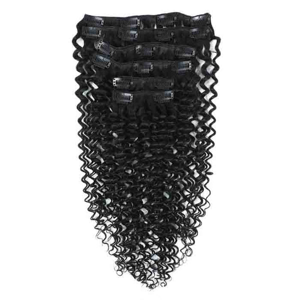 Curly Clip In Hair Extensions