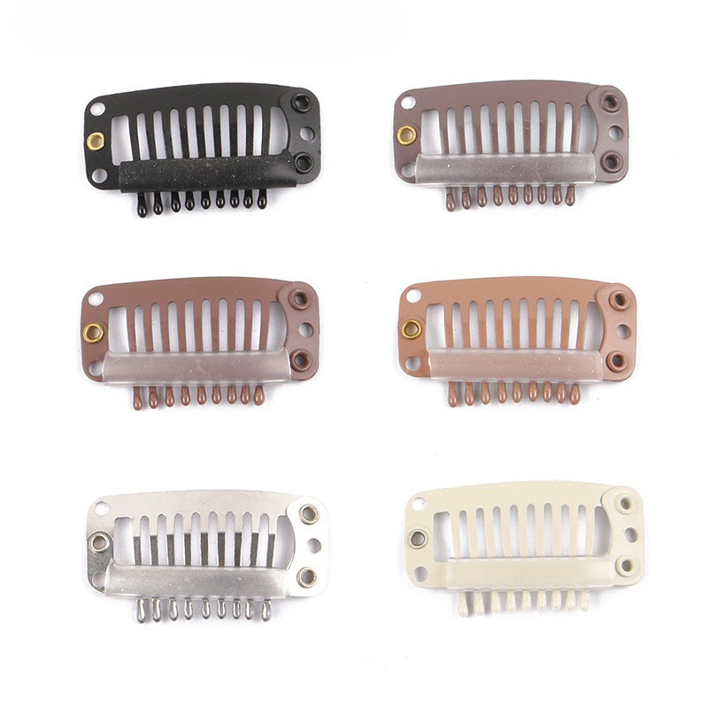 Hair Extensions Snap Clip 3.2cm 10 Pcs