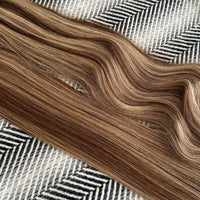 Chestnut and Bronzed Blonde Extensions