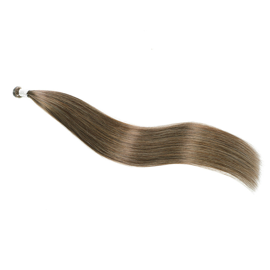 Genius Weft Hair Extensions   #8a Ash Brown