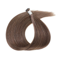 Classic clip style Genius Weft Hair extensions for a quick and easy way to add volume and length to your natural hair.
