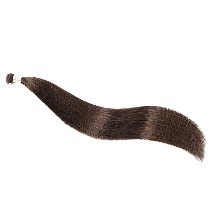 Genius Weft Hair Extensions   #2 Dark Brown