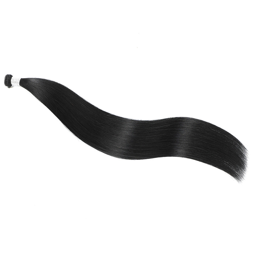 Genius Weft Hair Extensions    #1 Jet Black