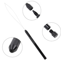 Set Multi-function Aluminum Hook Needle and Loop Threader Nano