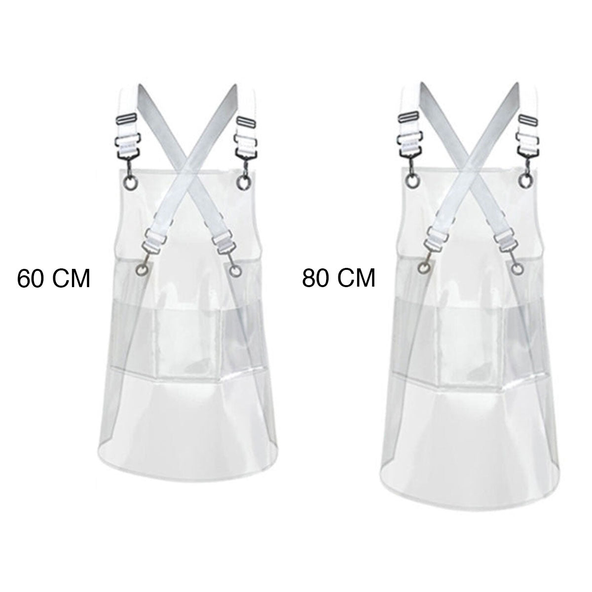 Hairdressing Apron Black TPU
