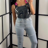 مريلة تصفيف الشعر شفافة من مادة TPU