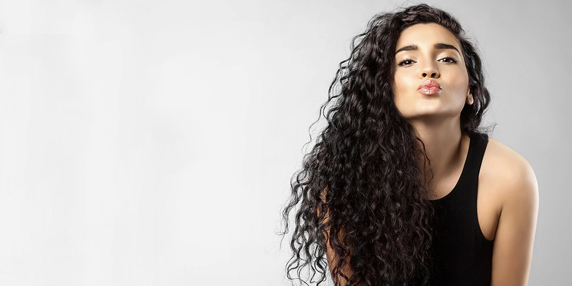 Curly Hair Extension Remy Human Hair