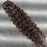 Curly Hair Extensions Chocolate and Ash Brown