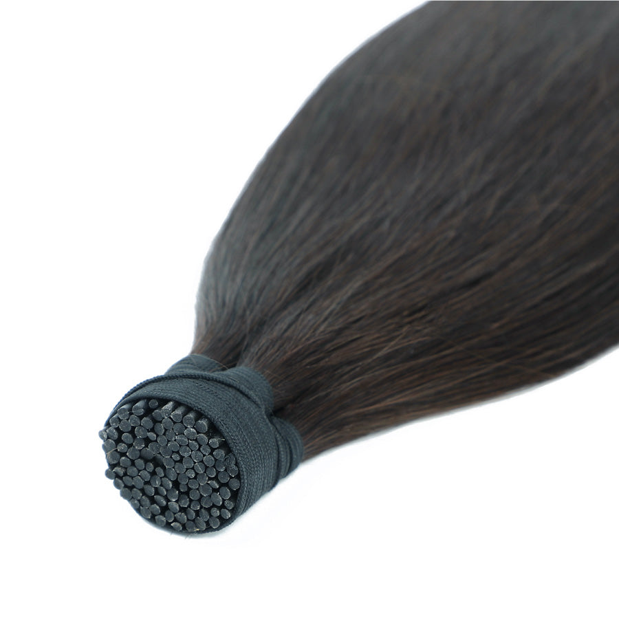 Micro Bead Hair extension on a white background