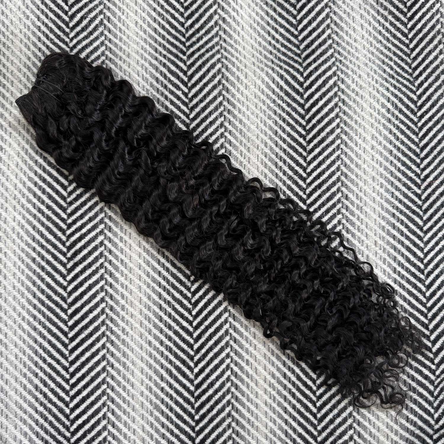 Jet Black Kinky Curl