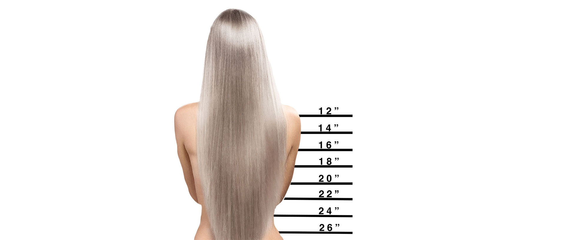 Hair Extensions Length Guide