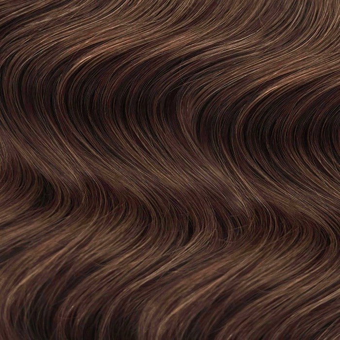 Genius Weft Hair Extensions   #4 Chestnut