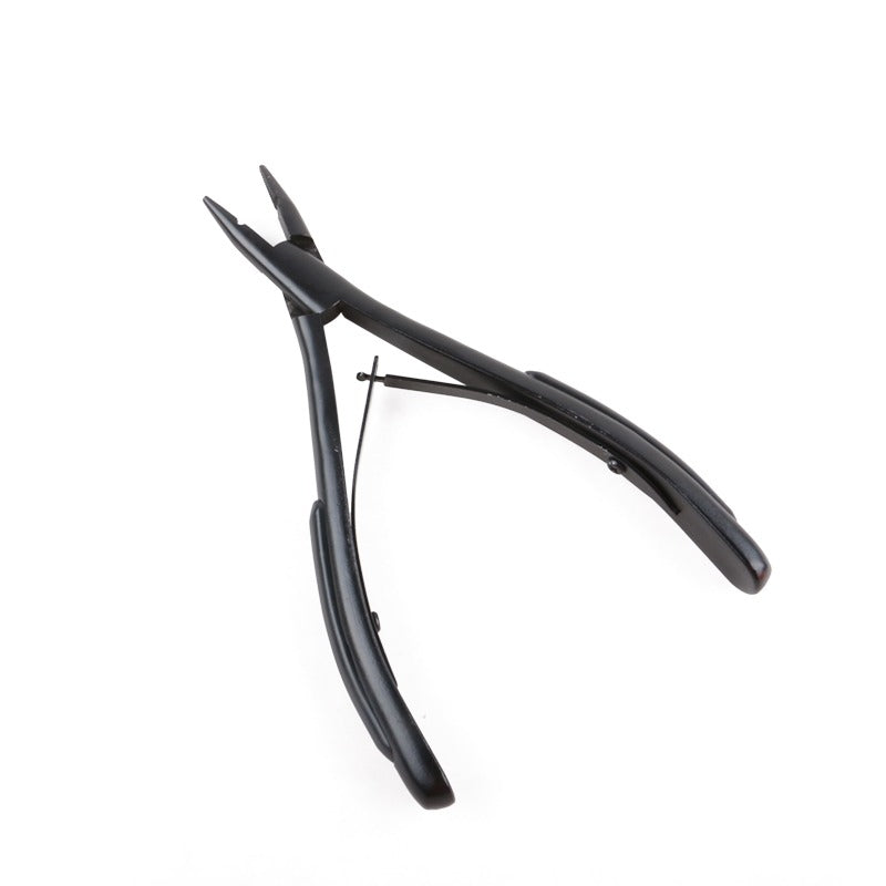 Pliers For Nano and I Tip (Microbeads) Hair Extensions Black Stainless Steel