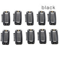 Hair Extensions Snap Clip 2.8cm 10 Pcs