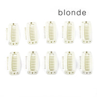 Hair Extensions Snap Clip 2.8cm 10 Pcs