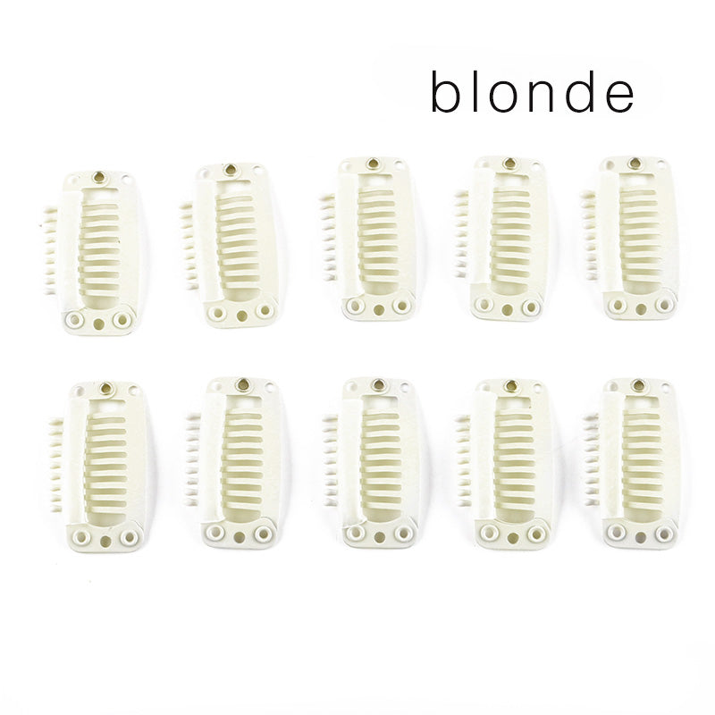 Hair Extensions Snap Clip 2.8cm 10 Pcs