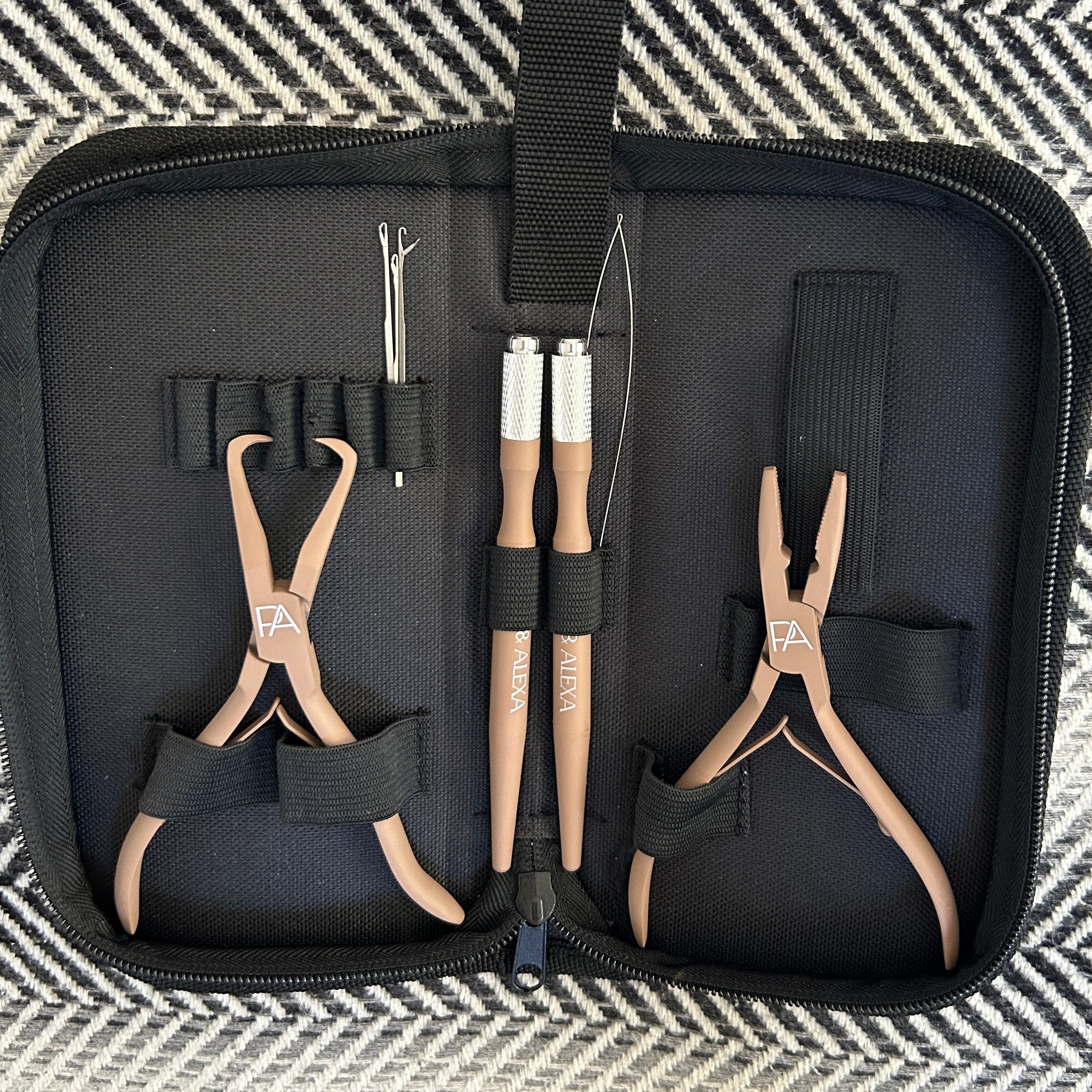 Weft and Nano Hair Extension Tool Kit