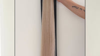 Russian Hair Extensions  Ash and platinum Blonde