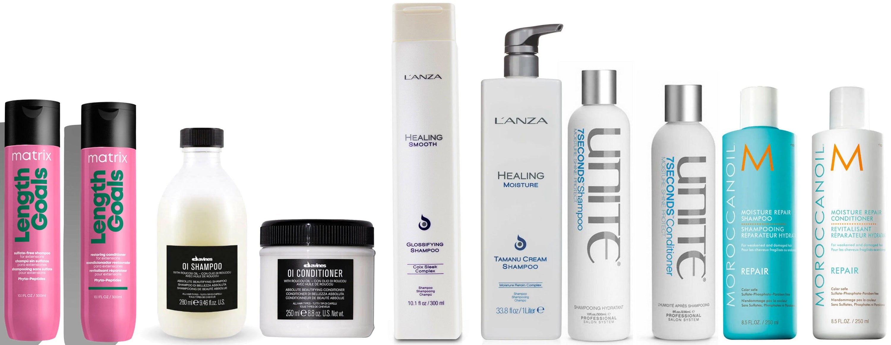 Shampoo and Conditioner Hair Extensions