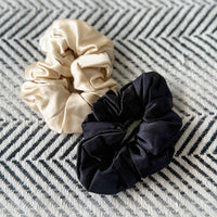 Silk Scunchies for Hair Extensions Care