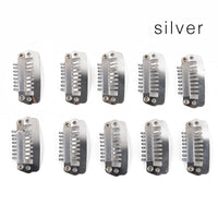 Hair Extensions Snap Clip 3.2cm 10 Pcs