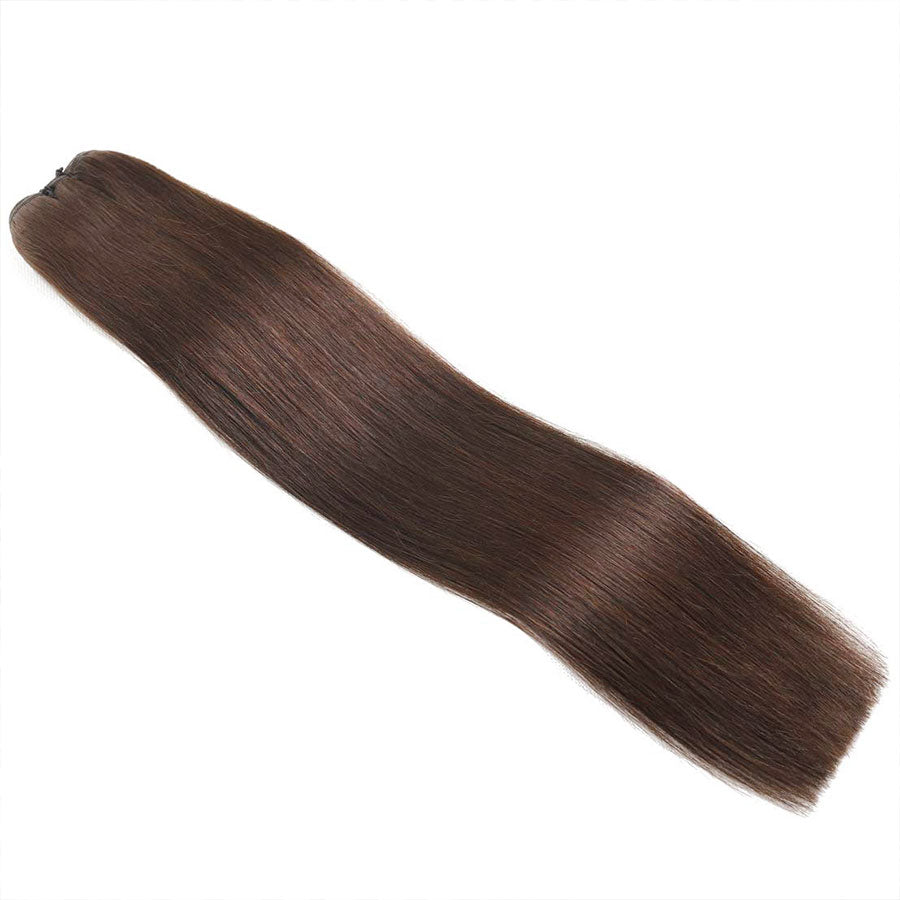 Weft Hair Extensions #2 Dark Brown 21"