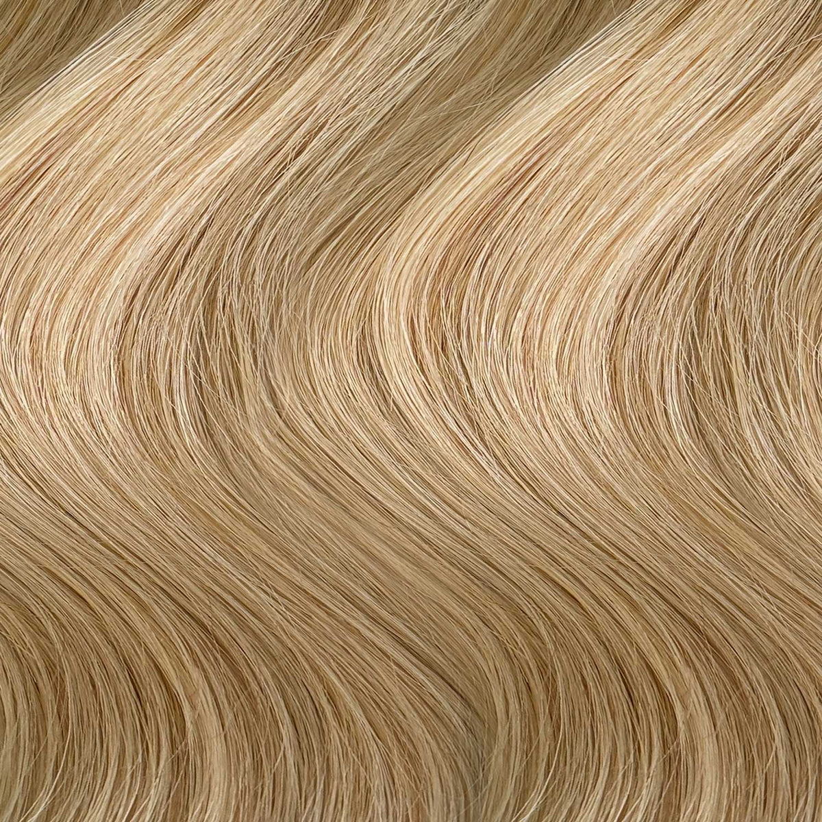 Human Real Hair Extensions Sandy Blonde