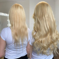 Micro Bead Hair Extensions I Tip #613 Bleach Blonde