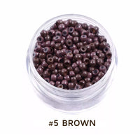 Nano Beads 3mm Silicone Lined for Hair Extensions 1000 Pcs