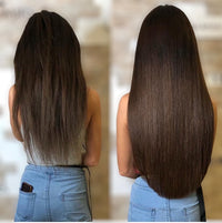 Micro Bead Hair Extensions I Tip #2 Dark Brown