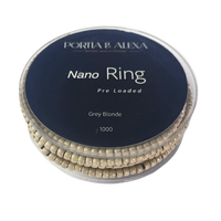 Pre Loaded Nano Rings Beads for Hair Extensions 1000 Pcs