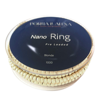 Pre Loaded Nano Rings Beads for Hair Extensions 1000 Pcs