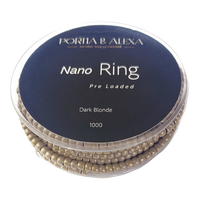 Pre Loaded Nano Rings Beads for Hair Extensions 1000 Pcs