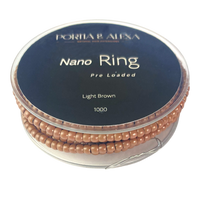 Pre Loaded Nano Rings Beads for Hair Extensions 1000 Pcs
