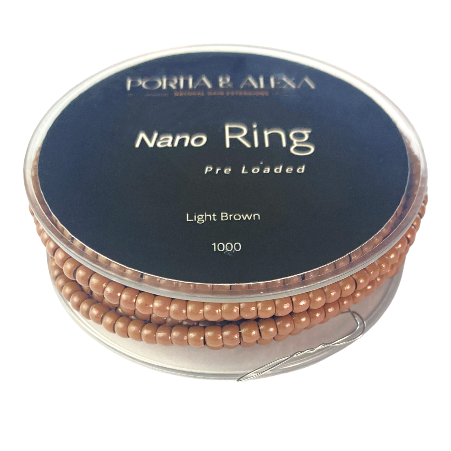 Pre Loaded Nano Rings Beads for Hair Extensions 1000 Pcs