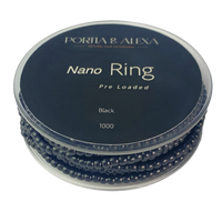 Pre Loaded Nano Rings Beads for Hair Extensions 1000 Pcs