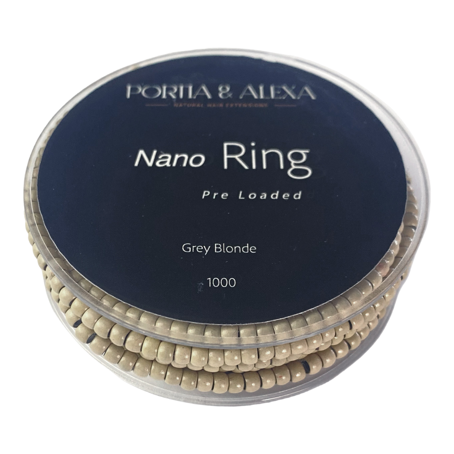 Pre Loaded Nano Rings Beads for Hair Extensions 1000 Pcs