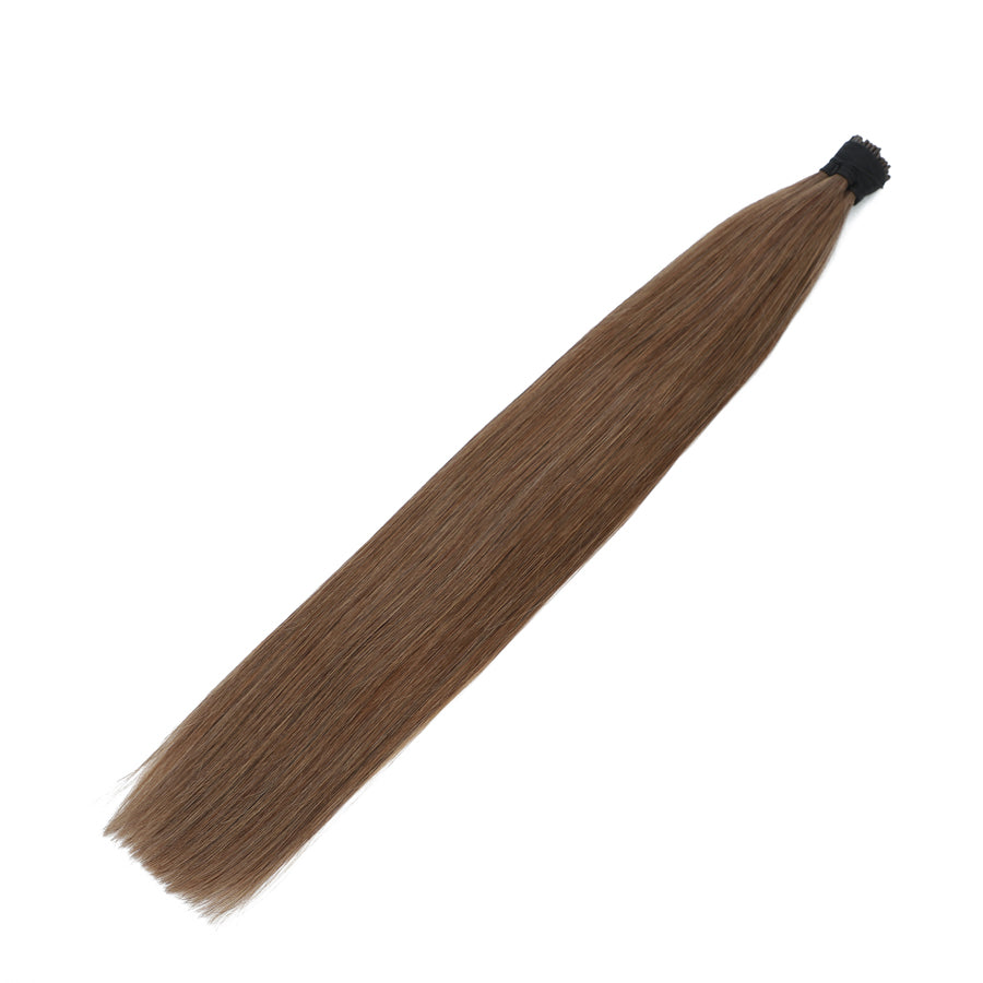 Micro Bead Hair Extensions I Tips #8 Cinnamon Brown