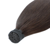 Micro Bead Hair Extensions I Tip #2 Dark Brown