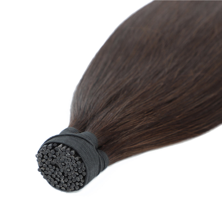 Micro Bead Hair Extensions I Tip #2 Dark Brown