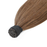 Micro Bead Hair Extensions I Tip #6 Medium Brown