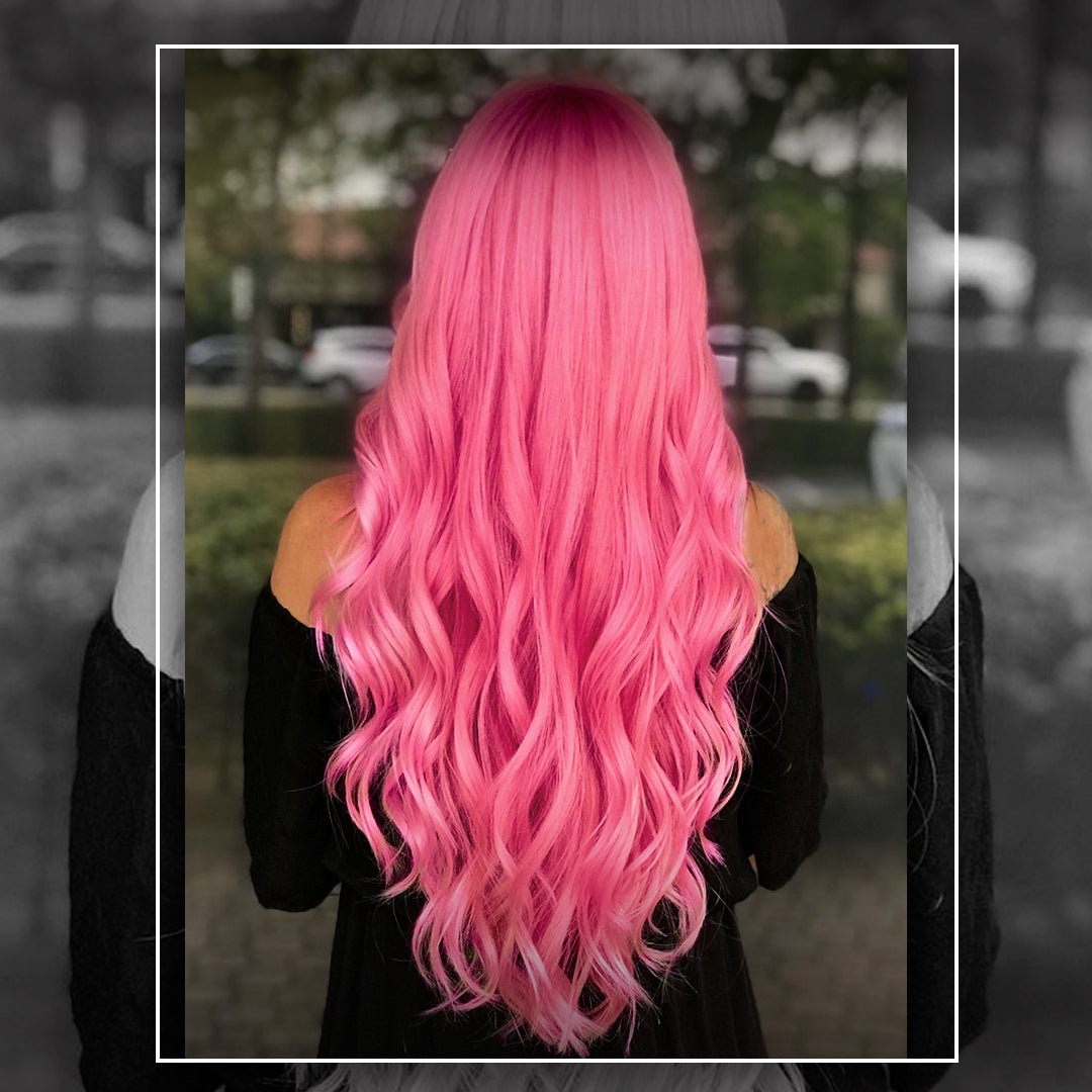Micro Bead Hair Extensions I Tip #Pink