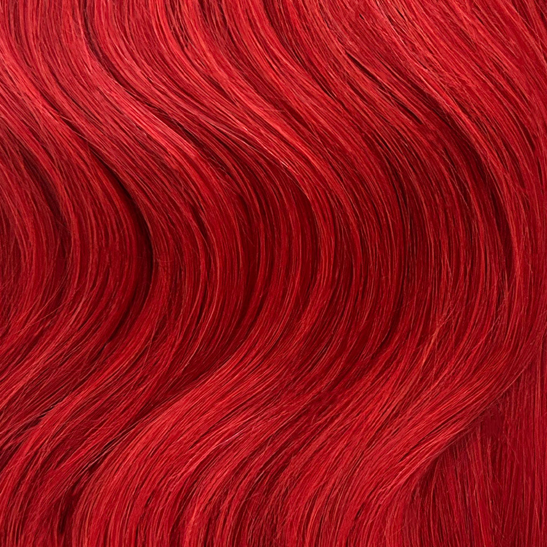Micro Bead Hair Extensions I Tip #Red