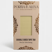 Replacement Tape Double Sided for Hair Extensions 60 Pieces 12 Week Hold Extra Strength