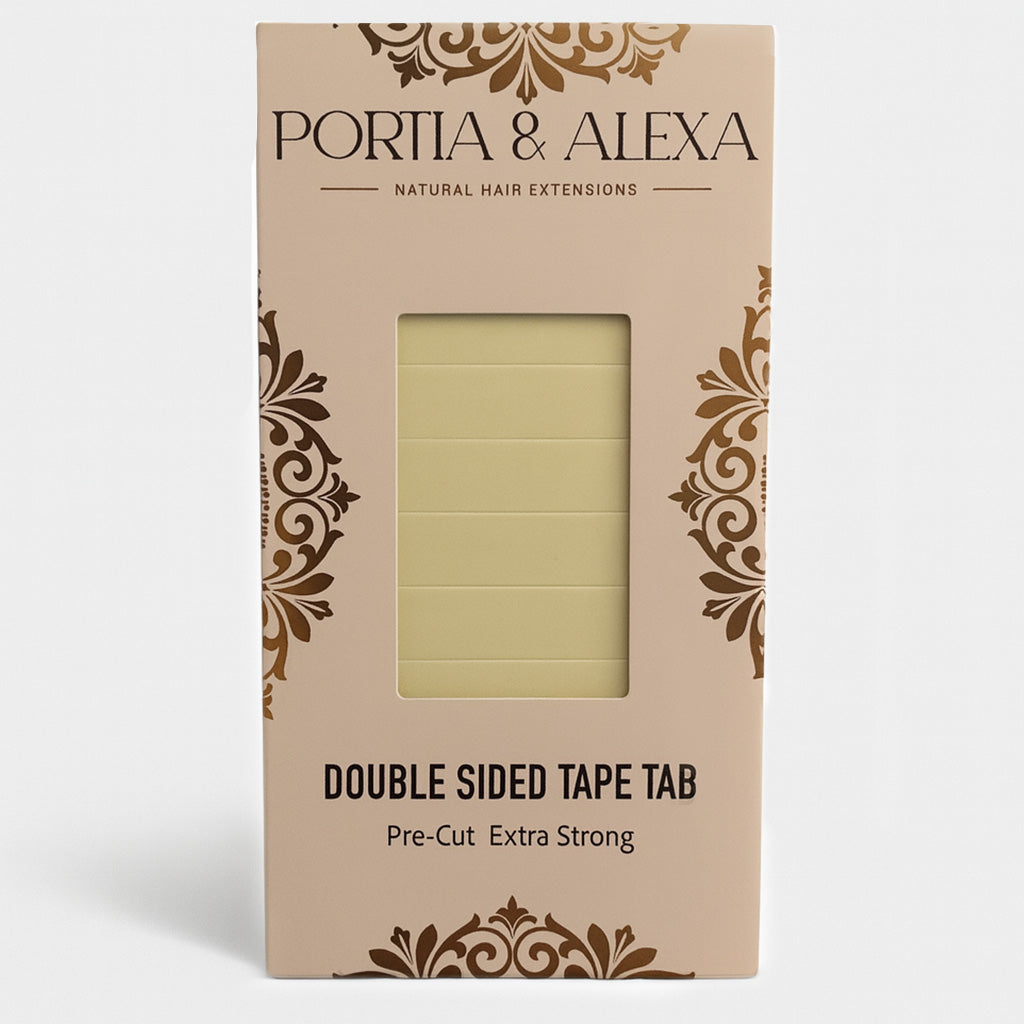 Replacement Tape Double Sided for Hair Extensions 60 Pieces 12 Week Hold Extra Strength