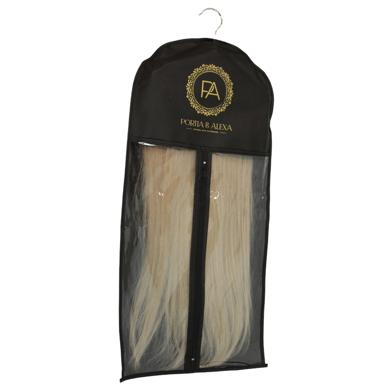 Hair Extensions Storage Bag with Hanger