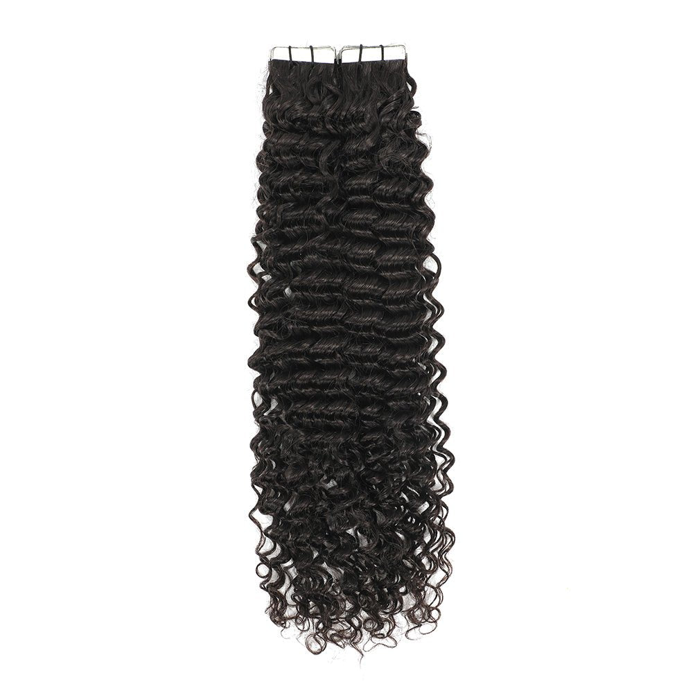 Curly Tape Hair Extensions