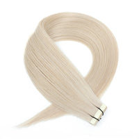 Tape Hair Extensions 21" #1001 Pearl Blonde