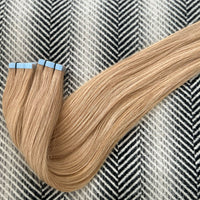 Invisible Tape Hair Extensions #18 Honey Blonde SALE 50g 21"