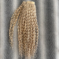 Curly Ponytail Hair Extensions #18a Ash Blonde SALE